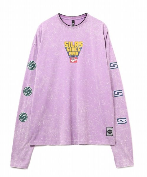 画像1: SINCE 1998 L/S TEE PURPLE (1)