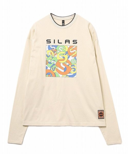 画像1: BOX ARTWORK L/S TEE OFF WHITE (1)