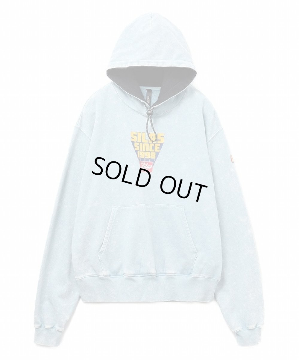 画像1: SINCE 1998 DRAWSTRING SWEAT HOODIE Lt BLUE (1)