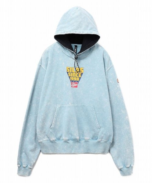 画像1: SINCE 1998 DRAWSTRING SWEAT HOODIE Lt BLUE (1)