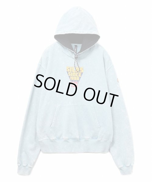 画像1: SINCE 1998 DRAWSTRING SWEAT HOODIE Lt BLUE (1)
