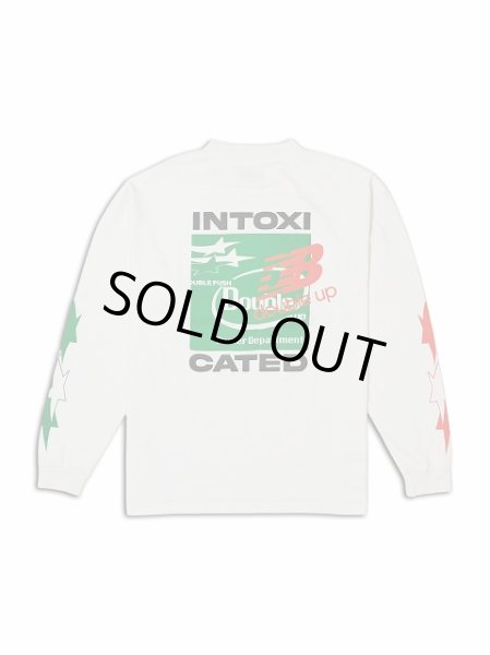 画像2: イントキシケイテッド ロングスリーブTシャツ / ホワイト (2)