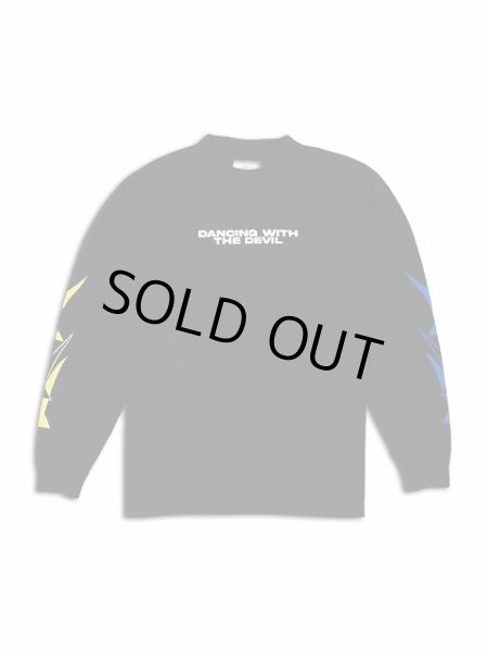 画像1: イントキシケイテッド ロングスリーブTシャツ / ブラック (1)