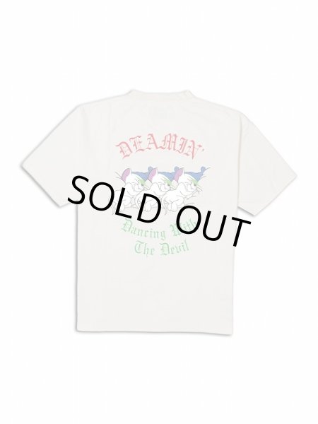 画像1: ドリーミン ショートスリーブ Tシャツ / ホワイト (1)