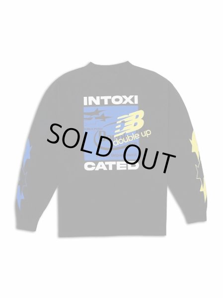 画像2: イントキシケイテッド ロングスリーブTシャツ / ブラック (2)