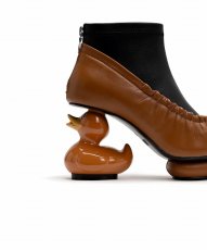 画像4: maison MIHARA YASUHIRO Duck Heel Ballet Boots(B15FW704) (4)