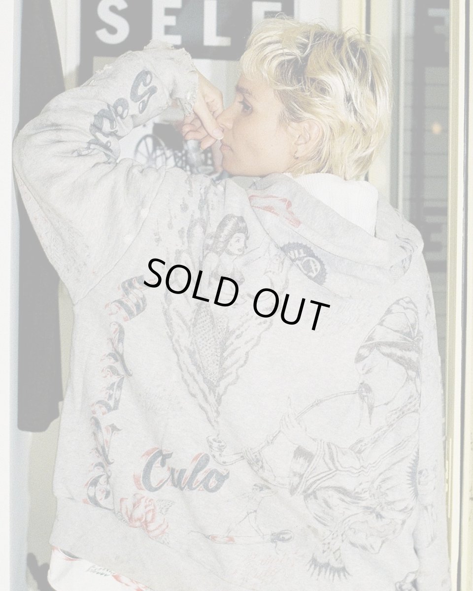 画像4: SAINT Mxxxxxx × Alexis Ross ALX_HOODIE/DRAWING (4)