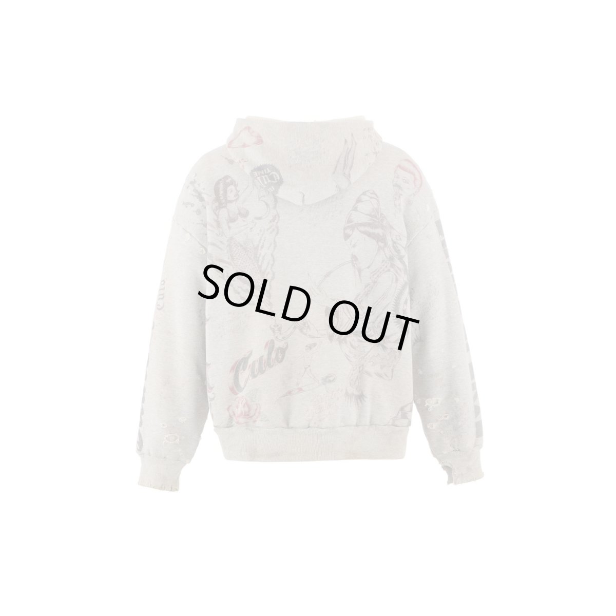 画像2: SAINT Mxxxxxx × Alexis Ross ALX_HOODIE/DRAWING (2)