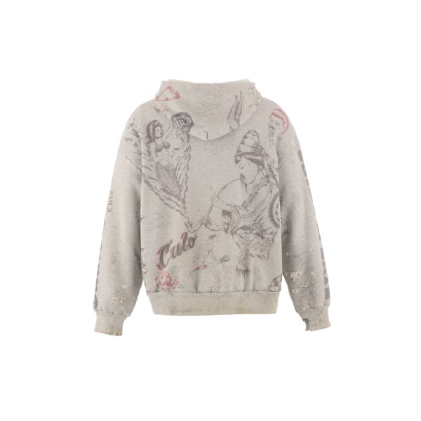 画像2: SAINT Mxxxxxx × Alexis Ross ALX_HOODIE/DRAWING (2)