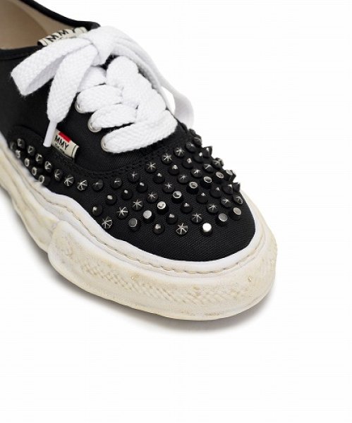 画像4: maison MIHARA YASUHIRO "BAKER" OG Sole Studded Canvas Low-top Sneaker(A15FW733) (4)