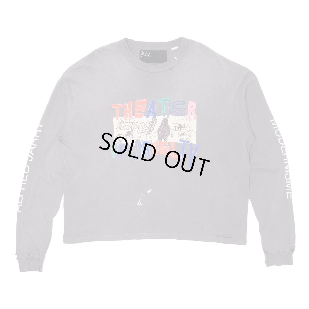 画像1: PALY HOLLYWOOD THEATER OF CRUELTY L/S TEE (1)