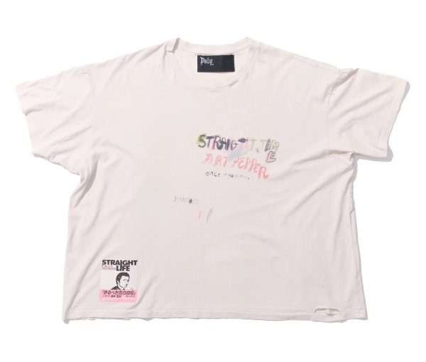 画像1: PALY HOLLYWOOD STRAIGHT TIME TEE (1)