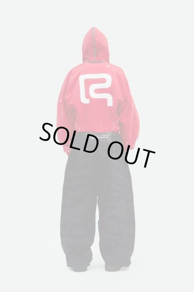 画像3: RRR123 RIVINGTON roi Rebis "Radical Paper Rose Zip Hoodie" (3)