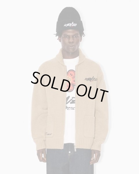画像3:  Kenzo x Futura 2000' ジップド ウール ニット カーディガン (3)