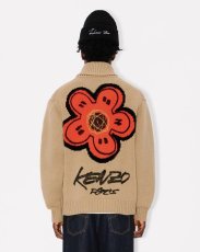 画像4:  Kenzo x Futura 2000' ジップド ウール ニット カーディガン (4)
