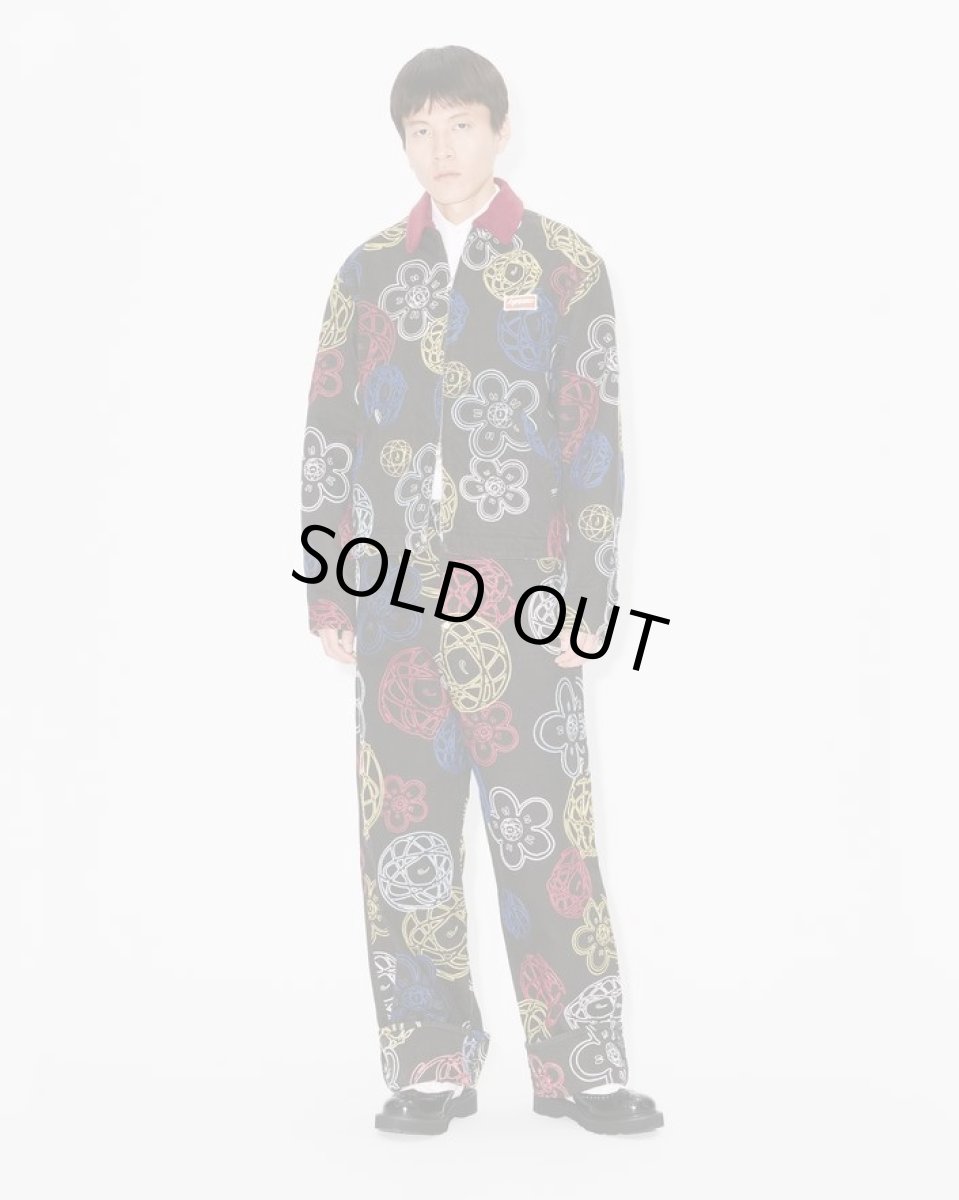 画像3:  Kenzo x Futura 2000' エンブロイダリー ジップアップ ユーティリティ ジャケット (3)