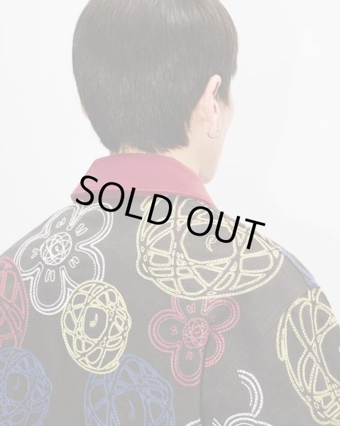 画像6:  Kenzo x Futura 2000' エンブロイダリー ジップアップ ユーティリティ ジャケット (6)