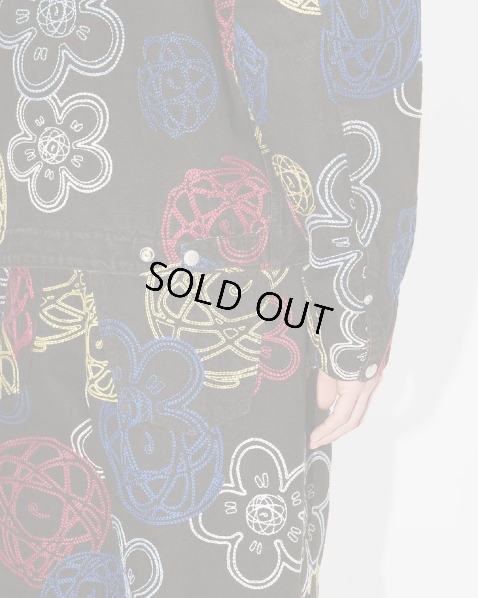 画像7:  Kenzo x Futura 2000' エンブロイダリー ジップアップ ユーティリティ ジャケット (7)