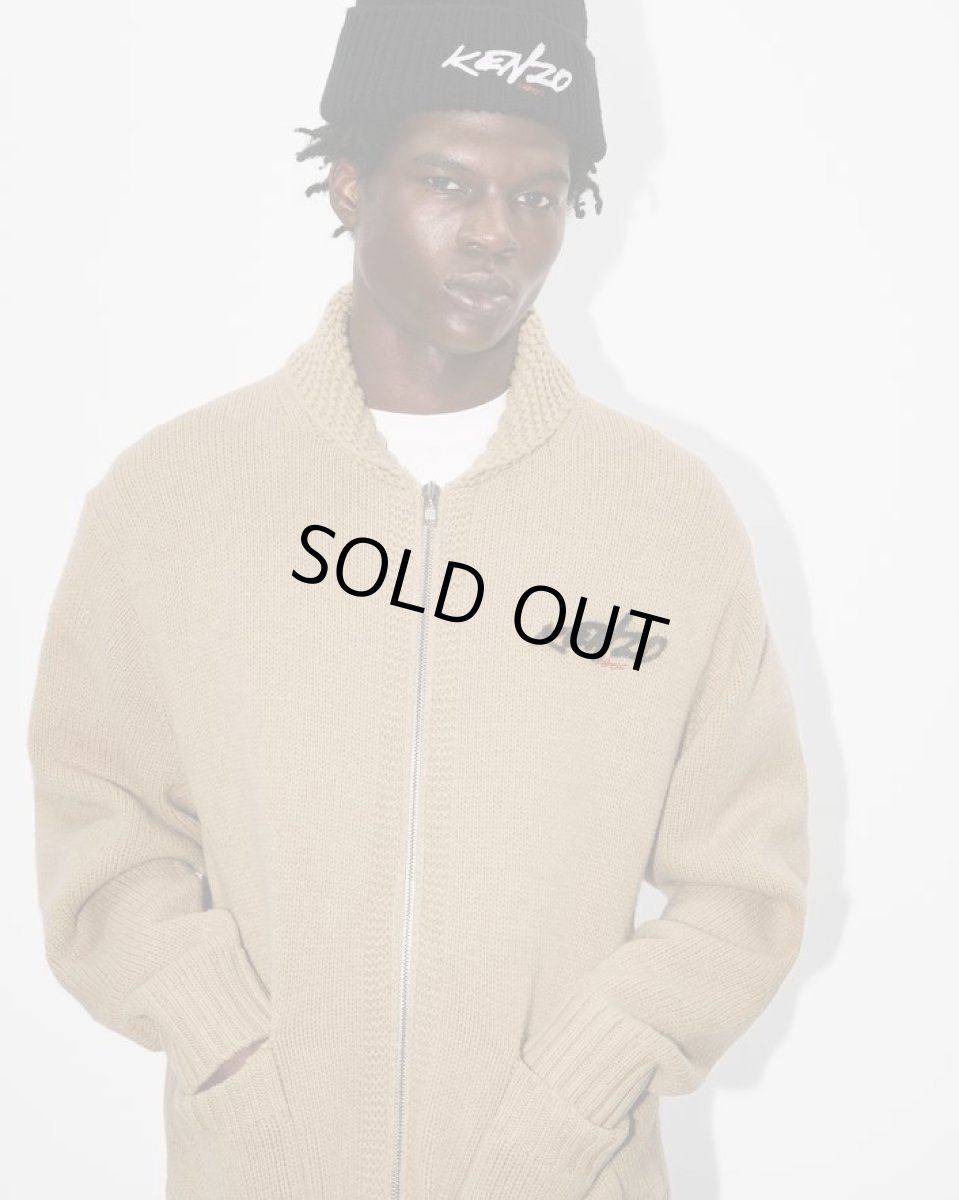 画像6:  Kenzo x Futura 2000' ジップド ウール ニット カーディガン (6)