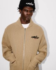 画像6:  Kenzo x Futura 2000' ジップド ウール ニット カーディガン (6)