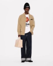 画像5:  Kenzo x Futura 2000' ジップド ウール ニット カーディガン (5)