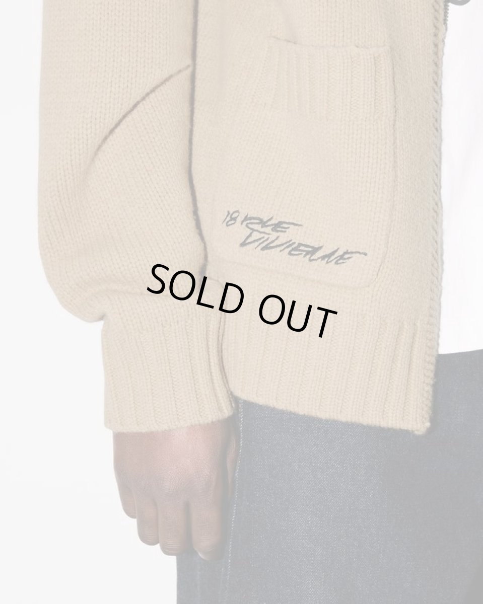 画像7:  Kenzo x Futura 2000' ジップド ウール ニット カーディガン (7)