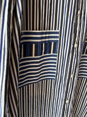 画像2: CASEY CASEY HAMNET RAWEDGE SHIRT PAPER COTTON (2)