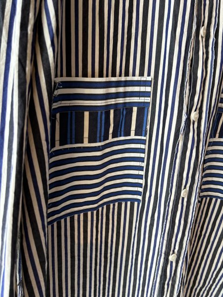 画像2: CASEY CASEY HAMNET RAWEDGE SHIRT PAPER COT (2)