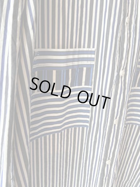 画像2: CASEY CASEY HAMNET RAWEDGE SHIRT PAPER COTTON (2)