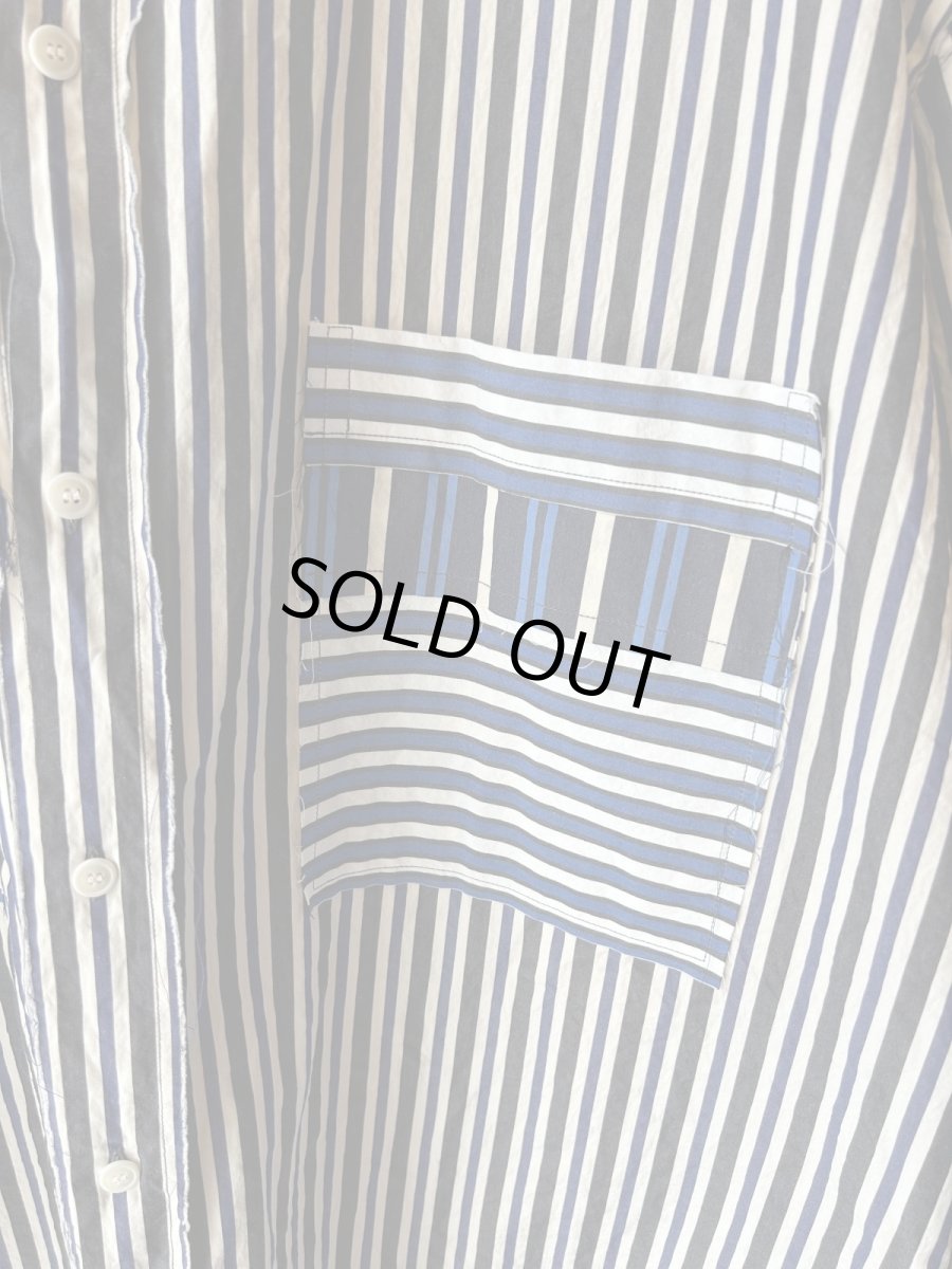 画像3: CASEY CASEY HAMNET RAWEDGE SHIRT PAPER COTTON (3)