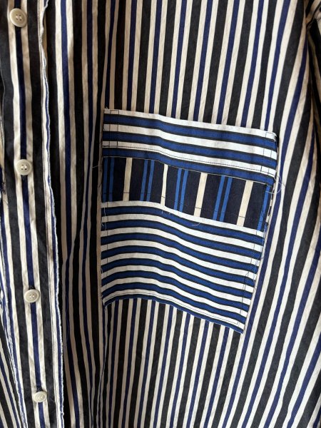 画像3: CASEY CASEY HAMNET RAWEDGE SHIRT PAPER COT (3)