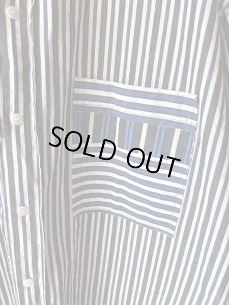 画像3: CASEY CASEY HAMNET RAWEDGE SHIRT PAPER COTTON (3)