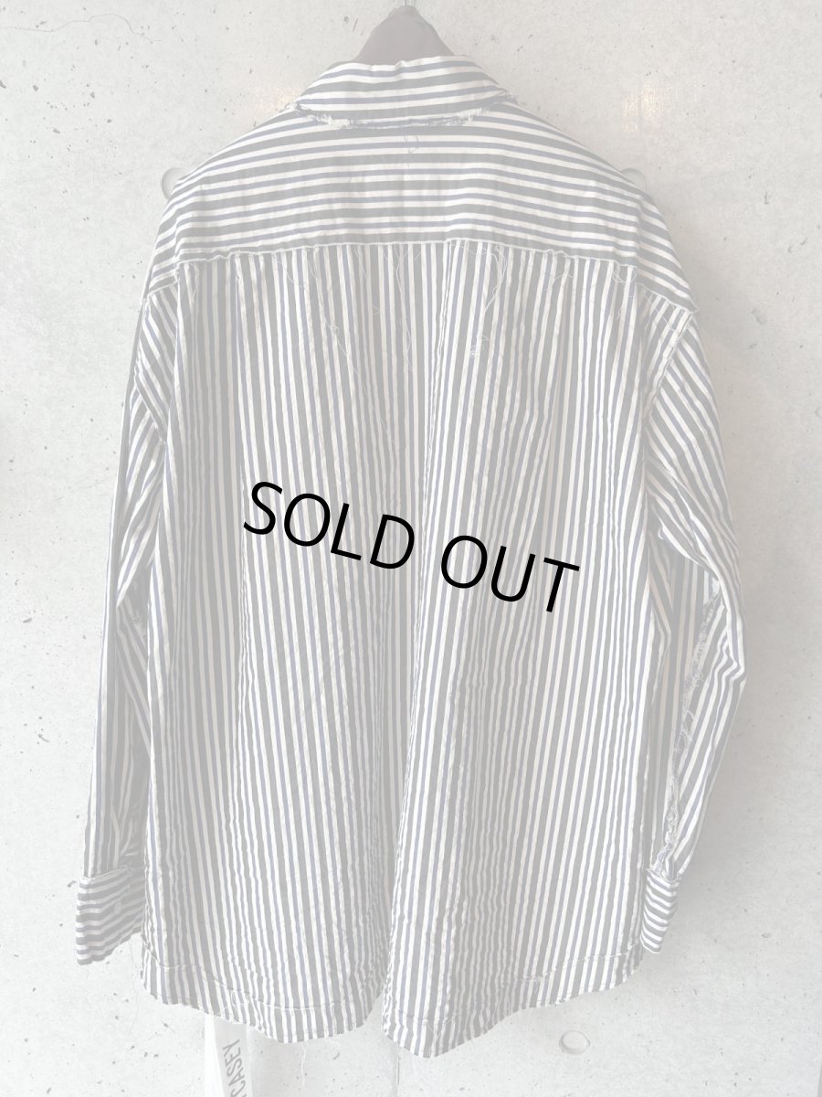 画像5: CASEY CASEY HAMNET RAWEDGE SHIRT PAPER COTTON (5)
