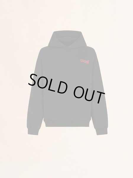 画像1: MARNI ブラック コットン製フーディー Piggy プリント (1)