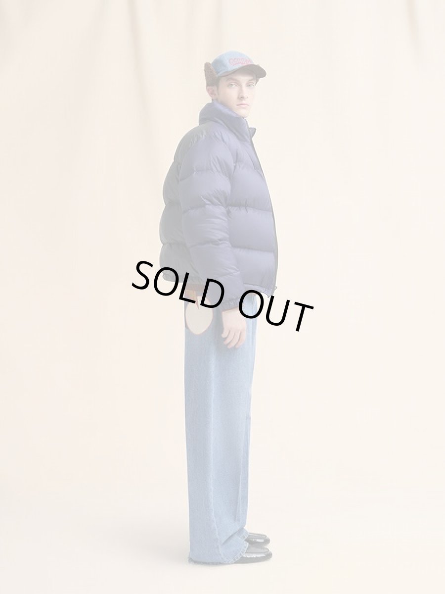 画像5: MARNI ブラウン ウールシャツ マルニメンディングロゴ入り (5)