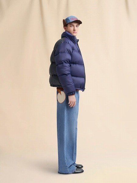 画像5: MARNI ブラウン ウールシャツ マルニメンディングロゴ入り (5)