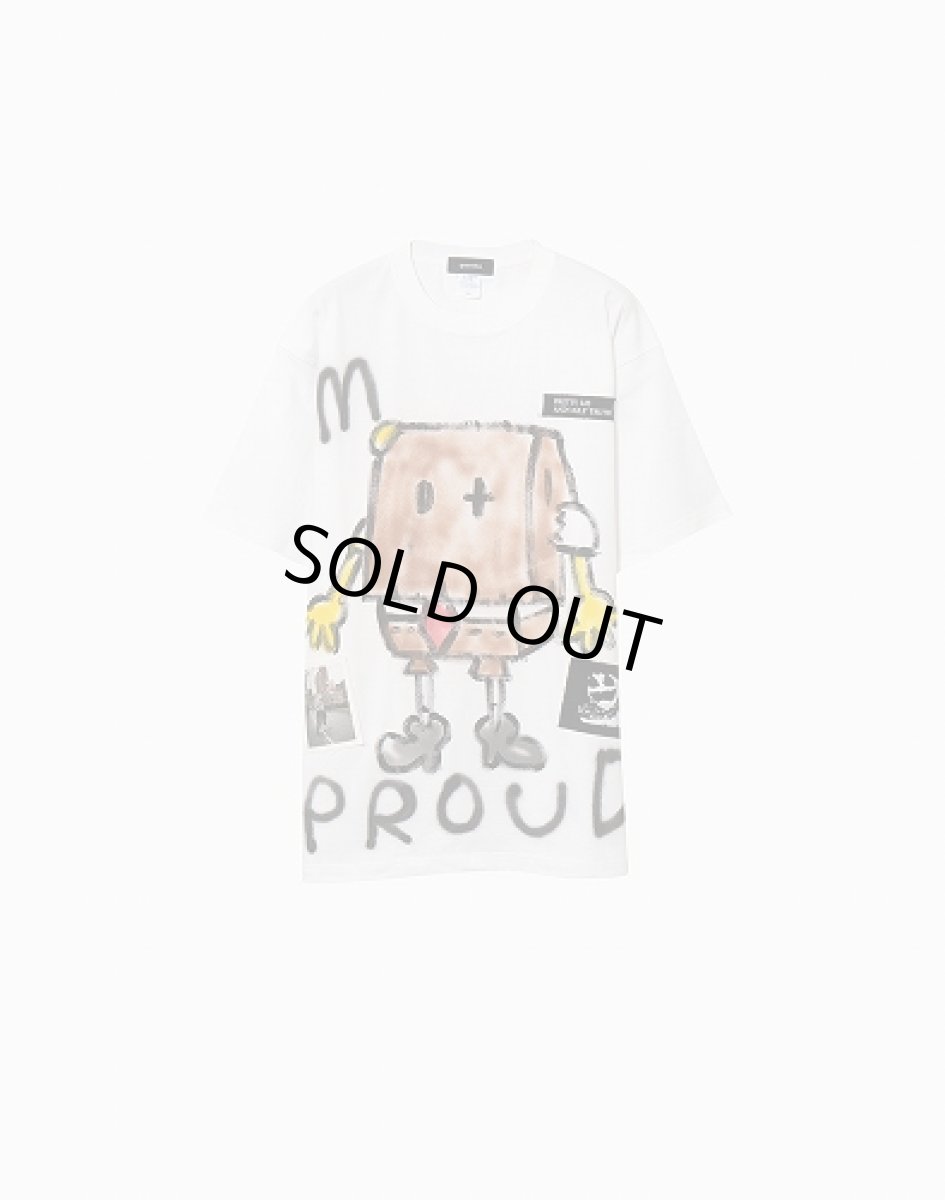 画像1: GUERNIKA  PAINT T-SHIRT【SPONGE BOB】 (1)
