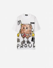 画像1: GUERNIKA  PAINT T-SHIRT【SPONGE BOB】 (1)