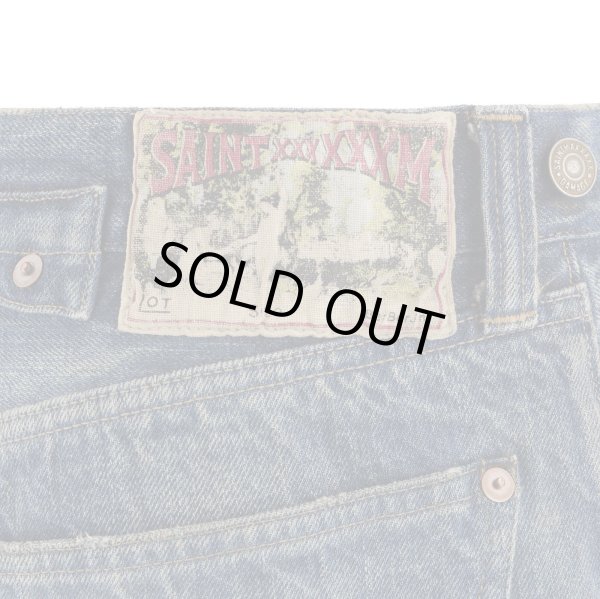 画像3: SAINT Mxxxxxx × BerBerJin BB_DENIM PNT/5PKTS DAMAGE (3)
