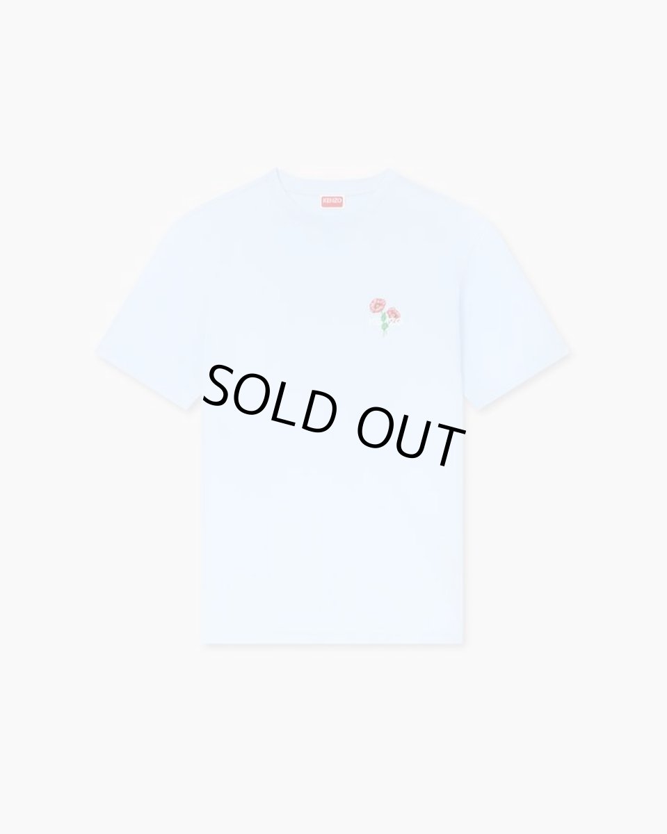 画像1: KENZO Archive Bouquet' エンブロイダリー コットン Tシャツ (1)