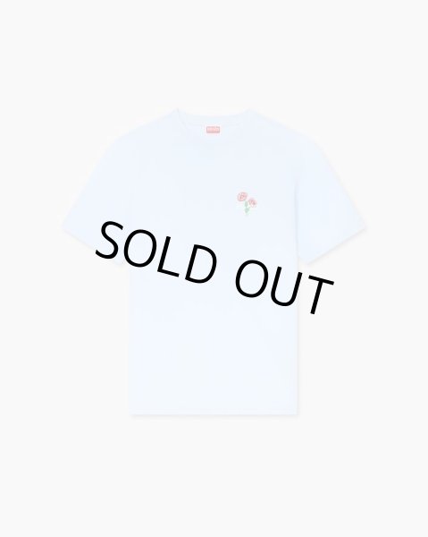 画像1: KENZO Archive Bouquet' エンブロイダリー コットン Tシャツ (1)