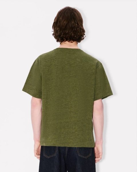 画像4: KENZO Paris Chainstitch' エンブロイダリー コットン Tシャツ (4)