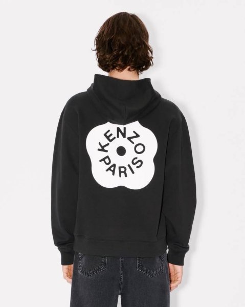 画像4: 'Boke Flower 2.0' コットン フーディー (4)