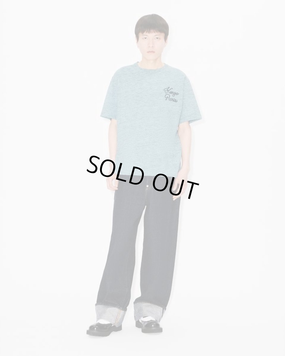 画像5: KENZO Paris Chainstitch' エンブロイダリー コットン Tシャツ (5)