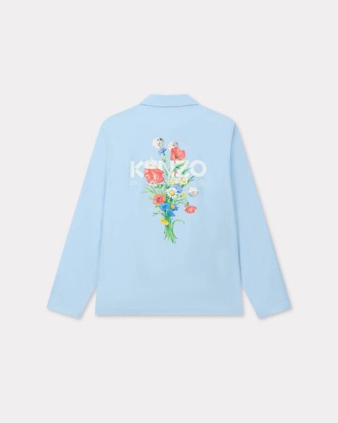画像2: 'KENZO Archive Bouquet' ライト コーチ ジャケット (2)