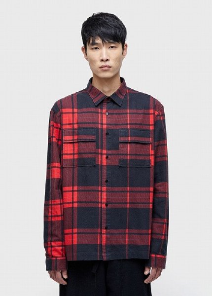 画像1: OSKLEN MEN'S オスクレン Classic Plaid Shirt シャツ (1)