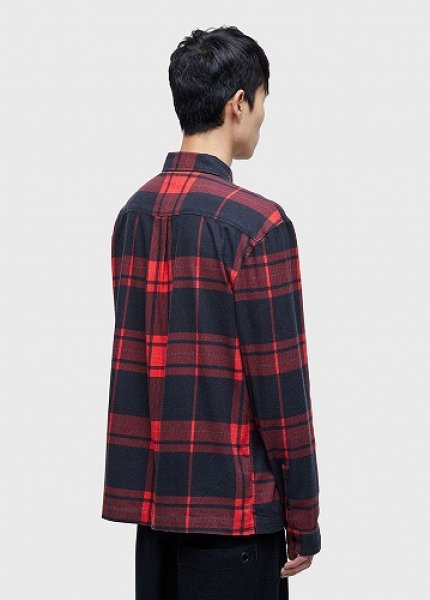 画像2: OSKLEN MEN'S オスクレン Classic Plaid Shirt シャツ (2)
