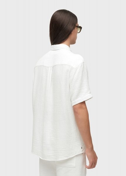 画像2: OSKLEN MEN'S オスクレン OSKLEN Cotton Wavy Shirt シャツ (2)