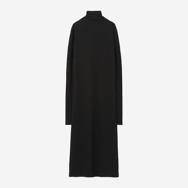 画像2: th products TARO HORIUCHI  Mix Cut Dress / black × black (2)