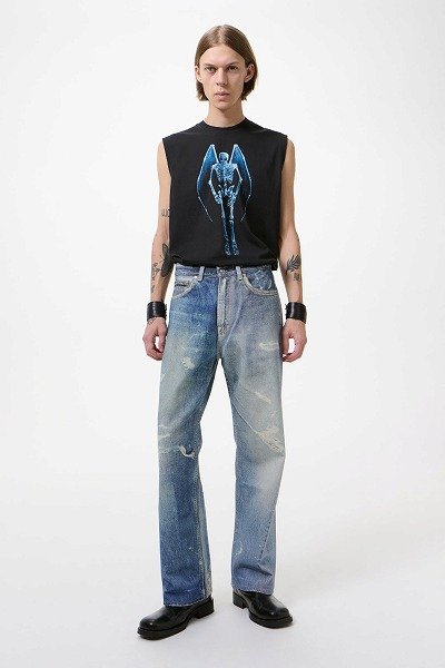 画像1: OUR LEGACY  THIRD CUT  Digital Denim Print (1)